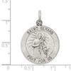 Lex & Lu Sterling Silver Saint Gerard Medal - 3 - Lex & Lu