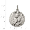 Lex & Lu Sterling Silver Saint Jude Thaddeus Medal LAL104410 - 3 - Lex & Lu