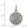 Lex & Lu Sterling Silver Antiqued Saint Michael Medal LAL104414 - 3 - Lex & Lu