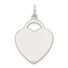 Lex & Lu Sterling Silver Heart Charm LAL104462 - 4 - Lex & Lu