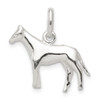 Lex & Lu Sterling Silver Horse Charm LAL104511 - Lex & Lu