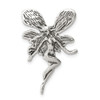 Lex & Lu Sterling Silver Antiqued Fairy Pendant LAL104536 - Lex & Lu