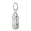 Lex & Lu Sterling Silver Peanut Charm - 2 - Lex & Lu