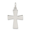 Lex & Lu Sterling Silver Latin Cross Charm LAL104684 - Lex & Lu