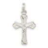 Lex & Lu Sterling Silver Crucifix Charm LAL104715 - Lex & Lu