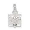 Lex & Lu Sterling Silver Cross Prayer Box Charm - 4 - Lex & Lu
