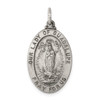 Lex & Lu Sterling Silver Our Lady Of Guadalupe Medal LAL104767 - Lex & Lu