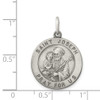 Lex & Lu Sterling Silver Antiqued Saint Joseph Medal LAL104791 - 3 - Lex & Lu