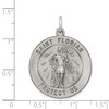 Lex & Lu Sterling Silver Antiqued Saint Florian Medal LAL104810 - 3 - Lex & Lu