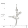 Lex & Lu Sterling Silver Ballerina Charm LAL104857 - 4 - Lex & Lu