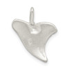 Lex & Lu Sterling Silver D/C Shark Tooth Pendant - 4 - Lex & Lu