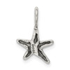 Lex & Lu Sterling Silver Antiqued Starfish Pendant LAL104920 - 4 - Lex & Lu