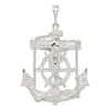 Lex & Lu Sterling Silver Mariner Cross Pendant LAL104974 - 3 - Lex & Lu