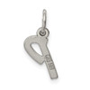 Lex & Lu Sterling Silver Small Initial P Charm - 4 - Lex & Lu