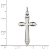 Lex & Lu Sterling Silver Satin Cross Pendant - 3 - Lex & Lu