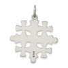 Lex & Lu Sterling Silver Antiqued Jerusalem Cross Pendant - 4 - Lex & Lu