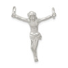 Lex & Lu Sterling Silver Corpus (Crucified Christ) Pendant LAL105187 - Lex & Lu