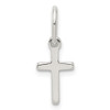 Lex & Lu Sterling Silver Small Cross Charm - Lex & Lu