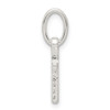 Lex & Lu Sterling Silver Small Cross Charm - 2 - Lex & Lu
