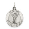 Lex & Lu Sterling Silver Divino Nino Medal (Divine Infant Jesus) LAL105263 - Lex & Lu