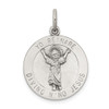 Lex & Lu Sterling Silver Divino Nino Medal (Divine Infant Jesus) LAL105264 - Lex & Lu