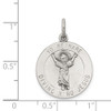Lex & Lu Sterling Silver Divino Nino Medal (Divine Infant Jesus) LAL105264 - 3 - Lex & Lu