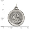 Lex & Lu Sterling Silver Jesus Medal Pendant - 3 - Lex & Lu