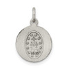 Lex & Lu Sterling Silver Antiqued Miraculous Medal LAL105274 - 4 - Lex & Lu