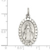 Lex & Lu Sterling Silver Antiqued Miraculous Medal LAL105283 - 3 - Lex & Lu