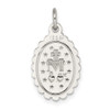 Lex & Lu Sterling Silver Miraculous Medal LAL105285 - 4 - Lex & Lu