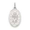 Lex & Lu Sterling Silver Miraculous Medal LAL105287 - 4 - Lex & Lu