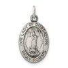 Lex & Lu Sterling Silver Our Lady of Guadalupe Medal LAL105299 - Lex & Lu