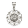 Lex & Lu Sterling Silver & CZ Antiqued Blessed Mother Pendant - 4 - Lex & Lu Lex & Lu Sterling Silver & CZ Antiqued Blessed Mother Pendant - 4 - Lex & Lu