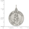 Lex & Lu Sterling Silver Antiqued Saint John the Baptist Medal LAL105403 - 3 - Lex & Lu