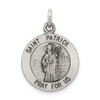 Lex & Lu Sterling Silver Saint Patrick Medal - Lex & Lu