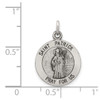 Lex & Lu Sterling Silver Saint Patrick Medal - 3 - Lex & Lu