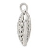 Lex & Lu Sterling Silver Filigree Heart Charm LAL105420 - 2 - Lex & Lu