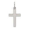 Lex & Lu Sterling Silver Polished Cross Pendant LAL105445 - Lex & Lu