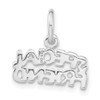 Lex & Lu Sterling Silver Special Friend Charm - 4 - Lex & Lu