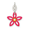 Lex & Lu Sterling Silver Enameled Charm LAL105535 - 4 - Lex & Lu