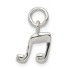 Lex & Lu Sterling Silver Music Note Charm LAL105568 - Lex & Lu