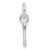 Lex & Lu Sterling Silver Music Note Charm LAL105568 - 2 - Lex & Lu