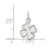 Lex & Lu Sterling Silver 4 Leaf Clover Charm - 3 - Lex & Lu