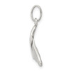 Lex & Lu Sterling Silver Whale Tail Charm LAL105646 - 2 - Lex & Lu