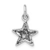 Lex & Lu Sterling Silver Antique Starfish Charm - 4 - Lex & Lu