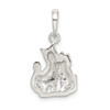 Lex & Lu Sterling Silver Cats Pendant - 4 - Lex & Lu