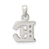 Lex & Lu Sterling Silver CZ Initial E Pendant LAL105991 - 3 - Lex & Lu