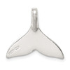 Lex & Lu Sterling Silver Whale Tail Slide Pendant - 4 - Lex & Lu