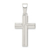 Lex & Lu Sterling Silver Polished Cross Pendant LAL106224 - Lex & Lu