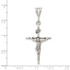 Lex & Lu Sterling Silver Antiqued Crucifix Charm LAL106243 - 3 - Lex & Lu